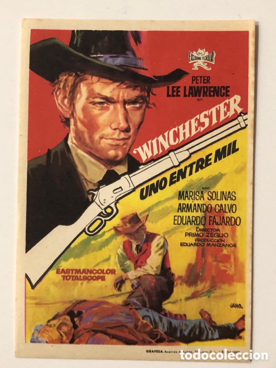 Cine: Programa winchester uno entre mil Peter Lee Lawrence A22 - Foto 1