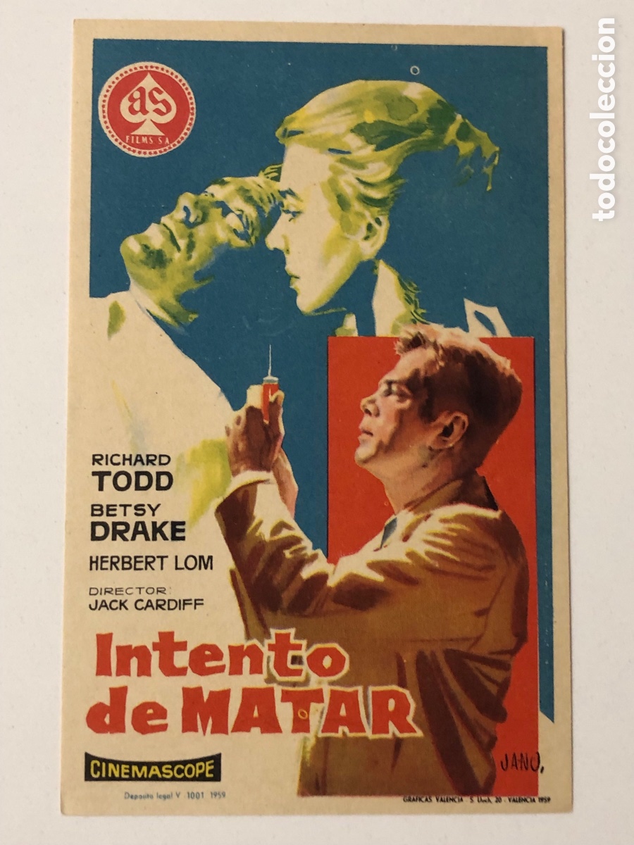 Cine: Programa intento de matar Richard Todd A22 - Foto 1
