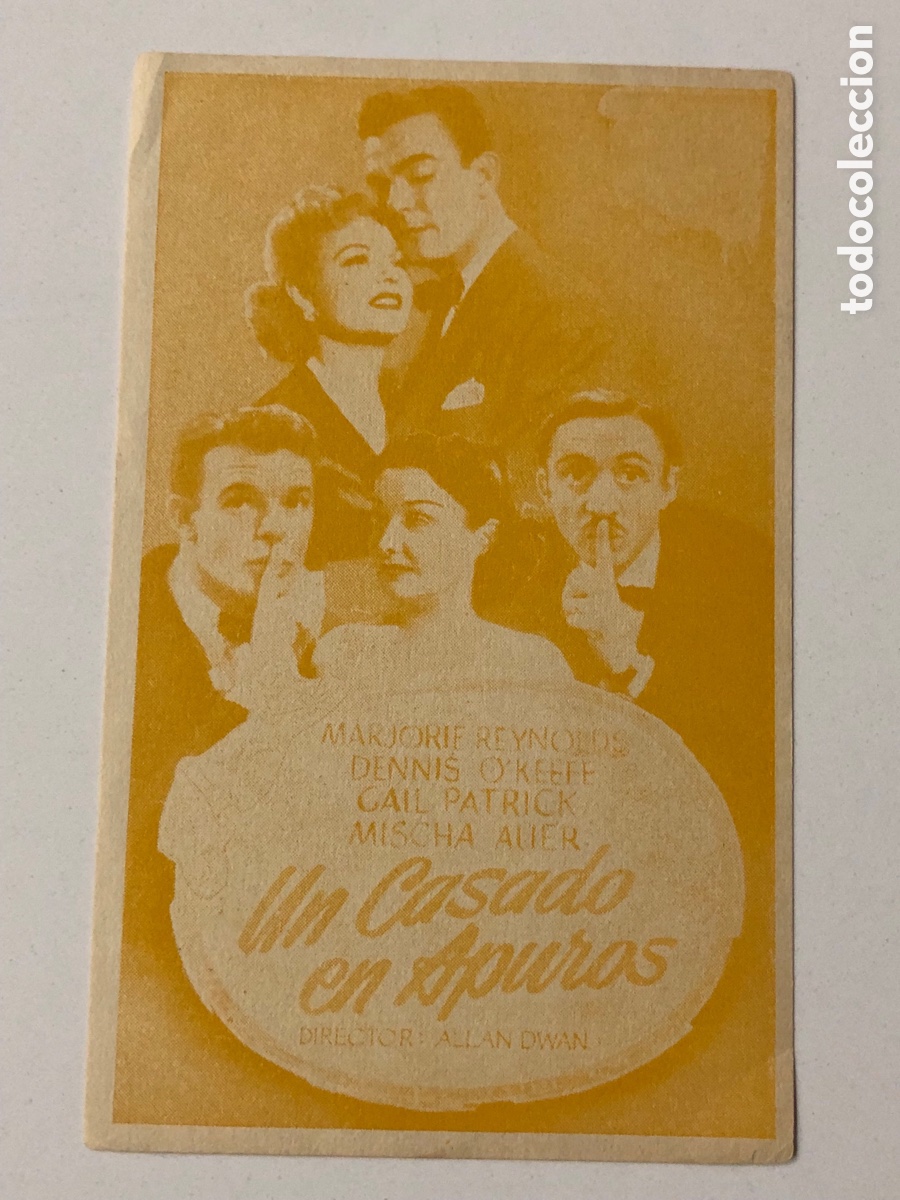 Cine: Programa un casado en apuros prueba de imprenta A22 - Foto 1