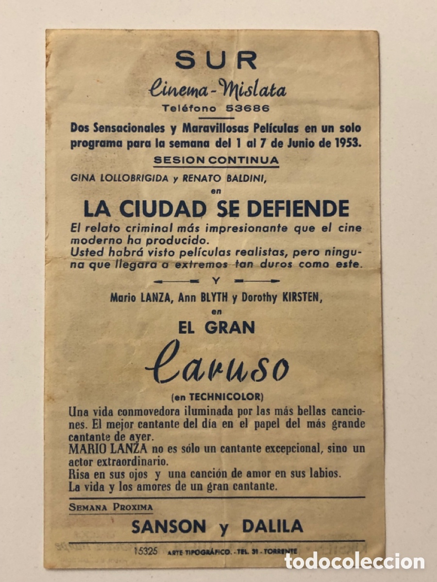 Cine: Programa Mario lanza con publicidad cine sur mislata A22 - Foto 2