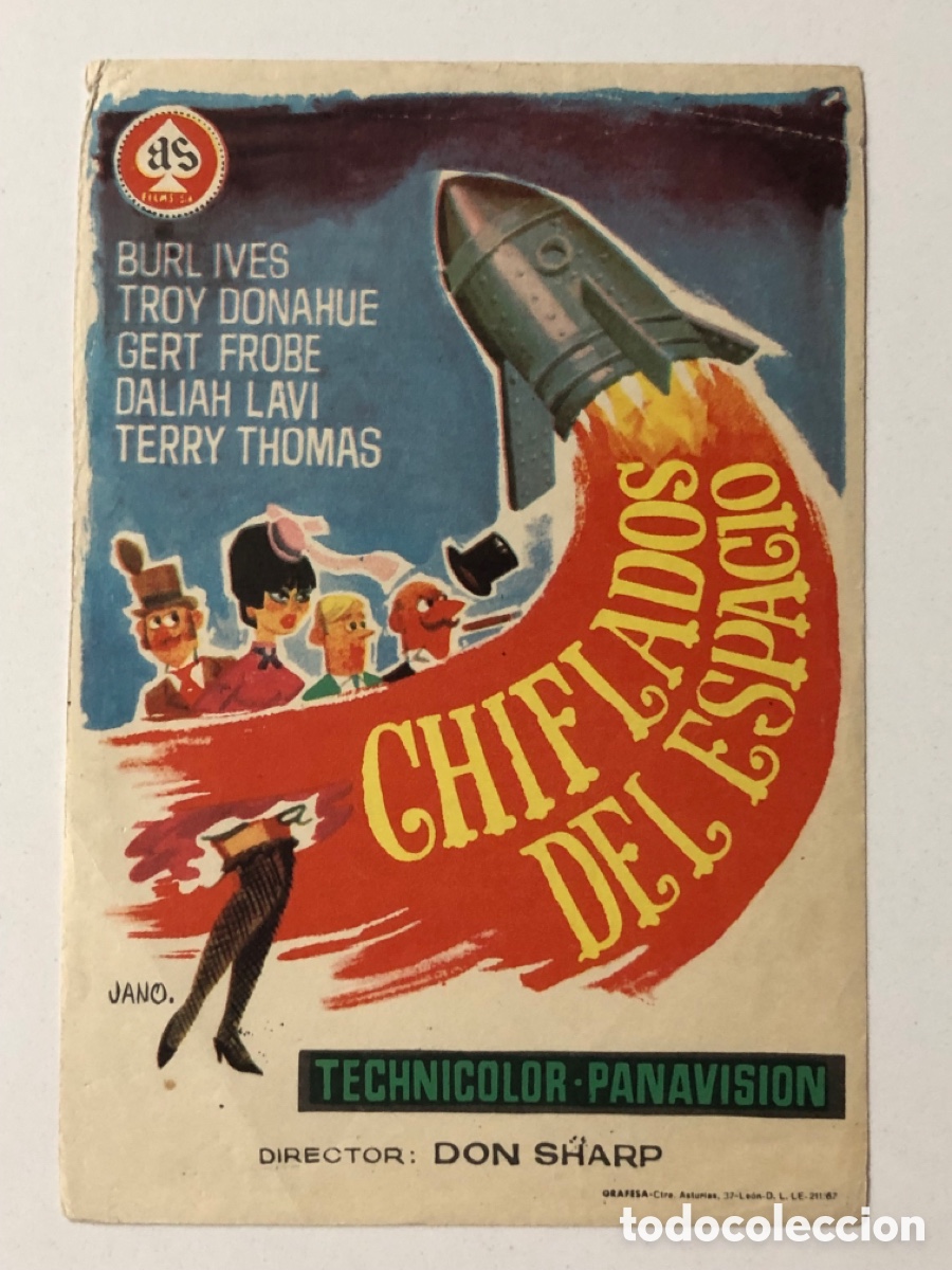 Cine: Programa chiflados del espacio Troy Donahue A22 - Foto 1