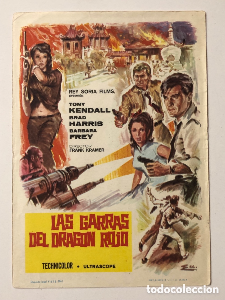 Cine: Programa las garras del drag&oacute;n rojo Tony Kendall A22G4 - Foto 1