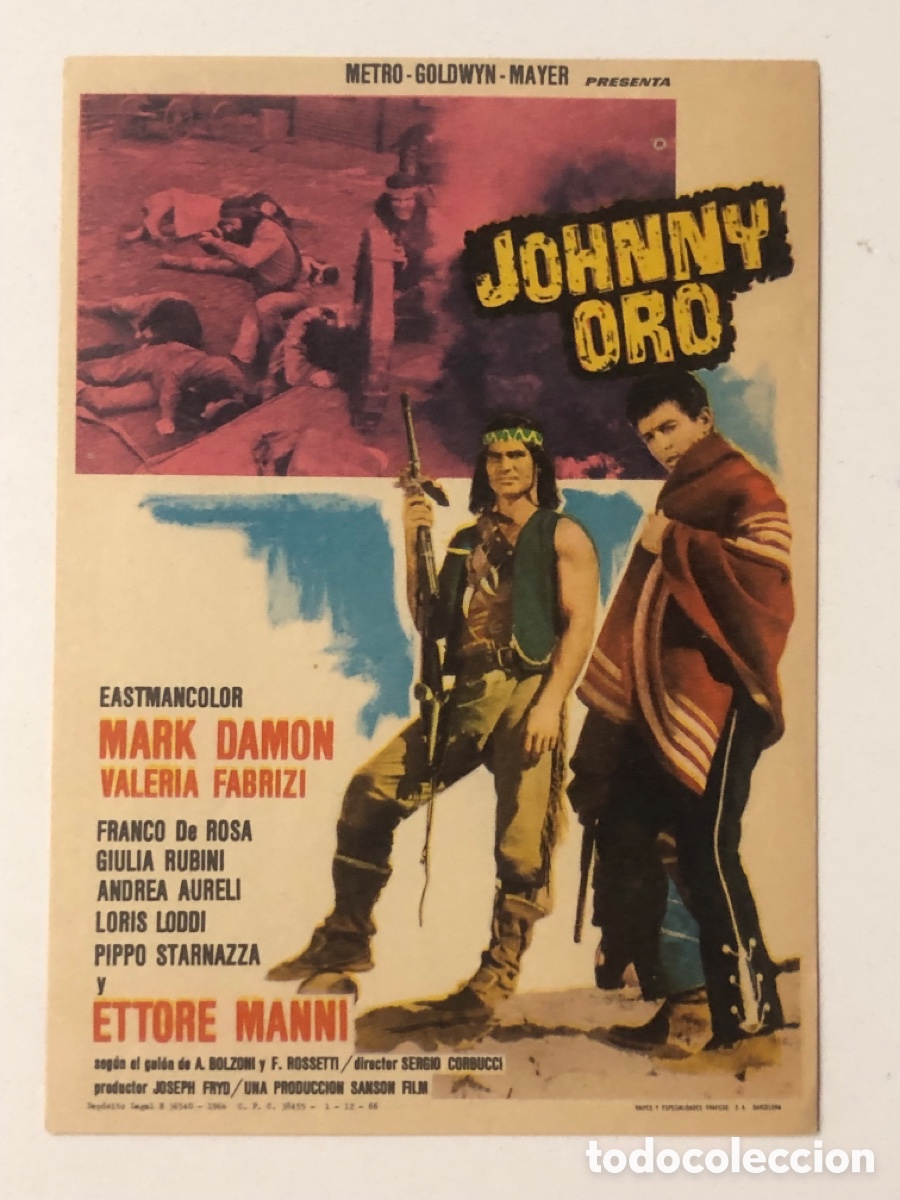 Cine: Programa johnny oro Mark Damon A22 - Foto 1