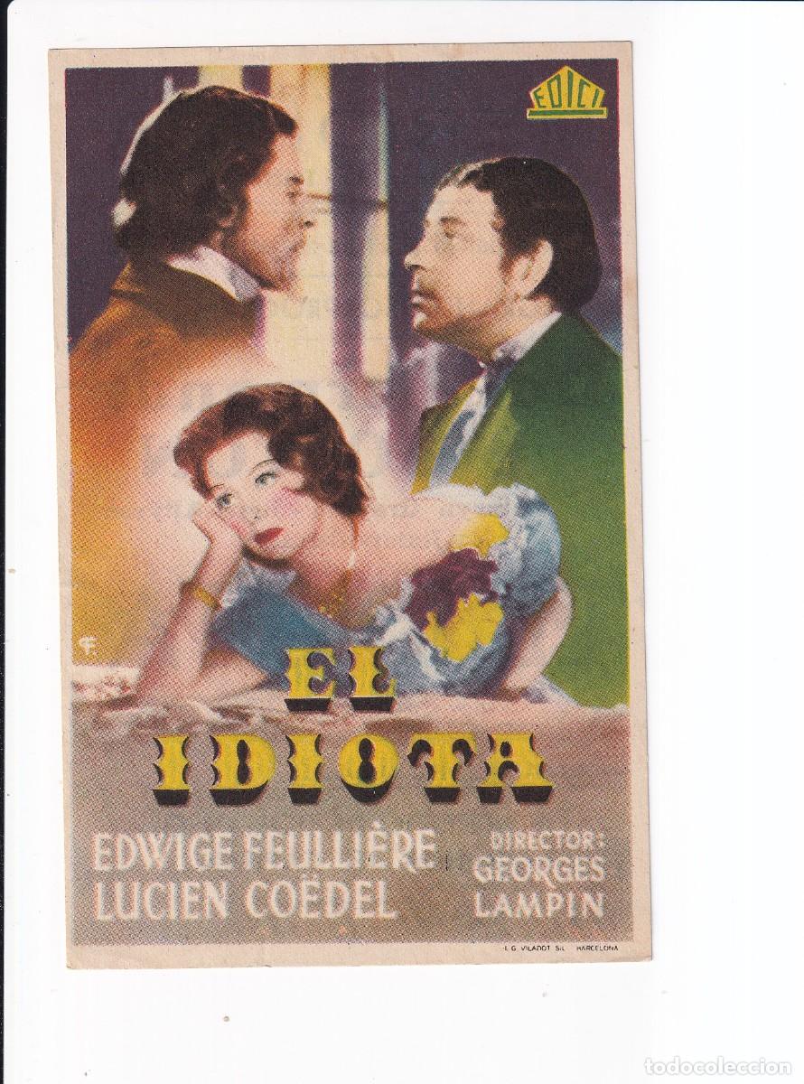 Cine: EL IDIOTA : EDWIGE FEULLIERE - Foto 1