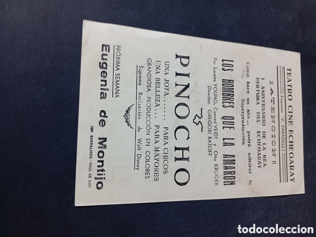 Cine: Programa de cine, teatro cine Echegaray, Nules - Foto 2