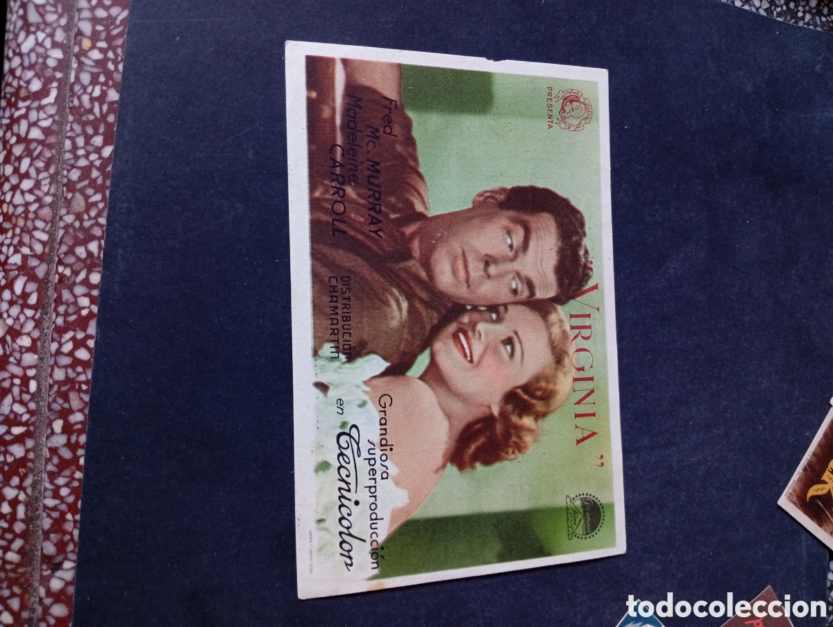 Cine: Programa de cine, virginia ,capitol Nules 1946 - Foto 1