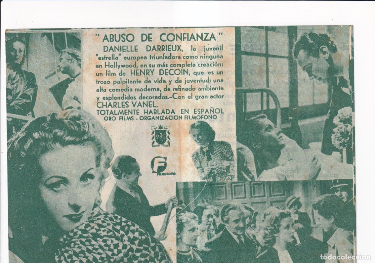 Cine: ABUSO DE CONFIANZA : ANIELLE DARRIEUX - Foto 2