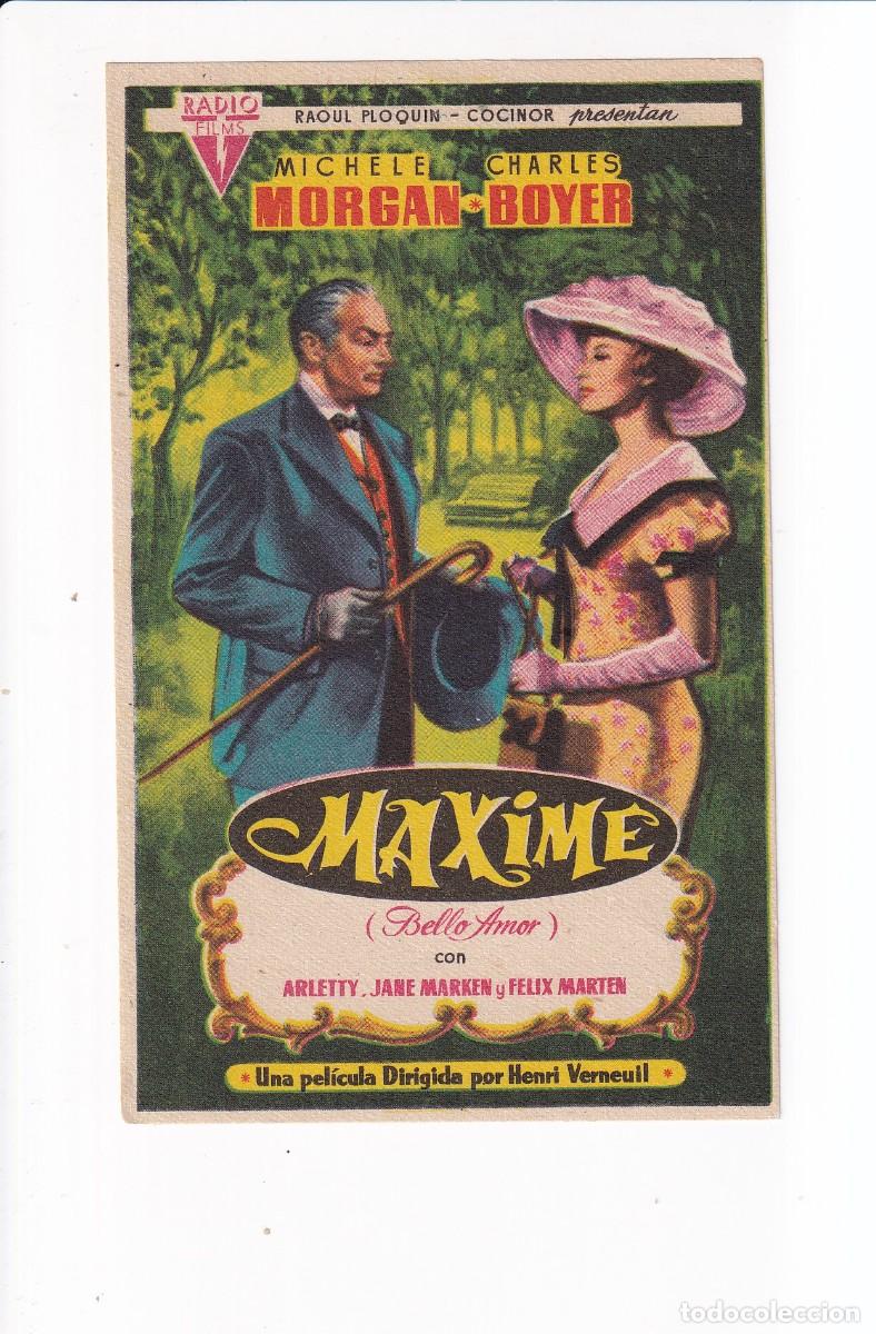 Cine: MAXIME : MICHEL MORGAN - Foto 1
