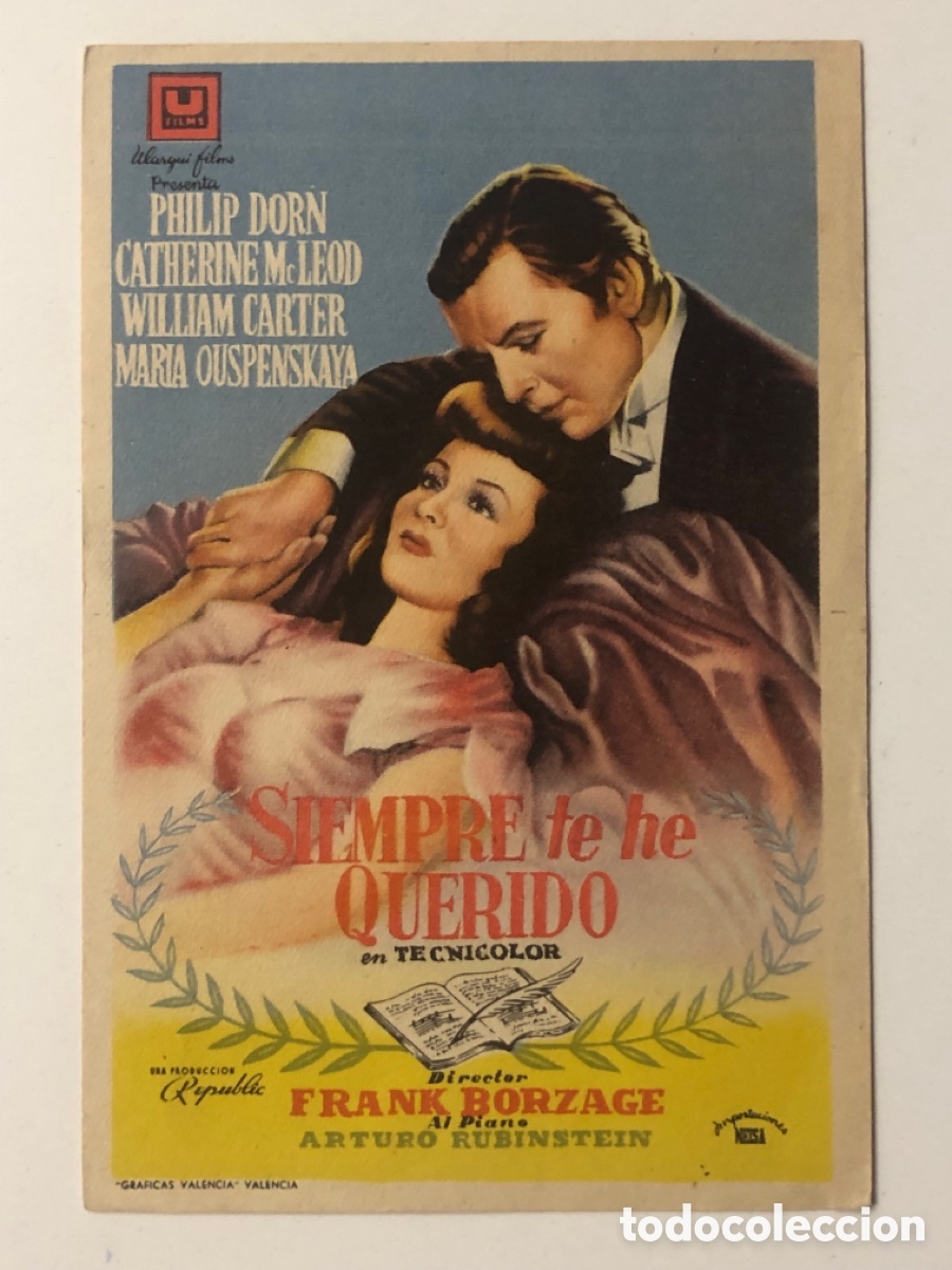 Cine: Programa siempre te he querido Philip Dorn A22 - Foto 1