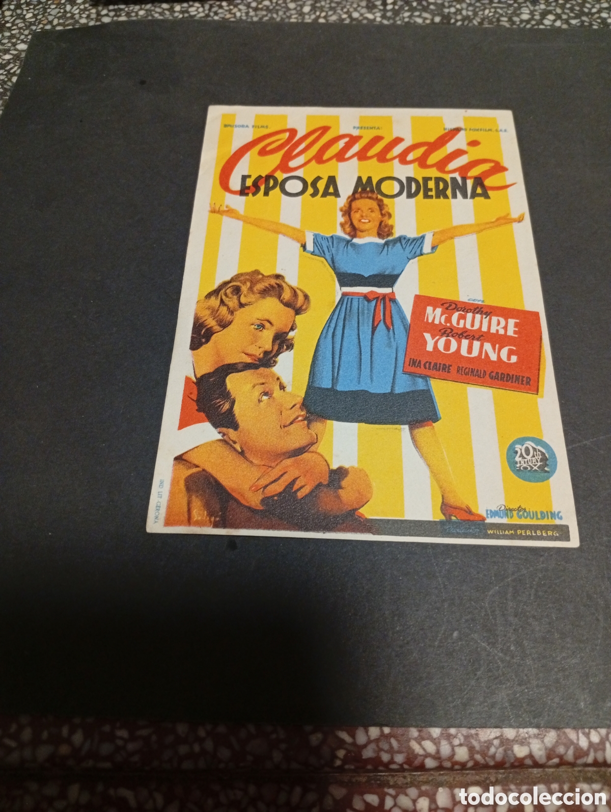 Cine: Programa de cine Claudia esposa moderna - Foto 1