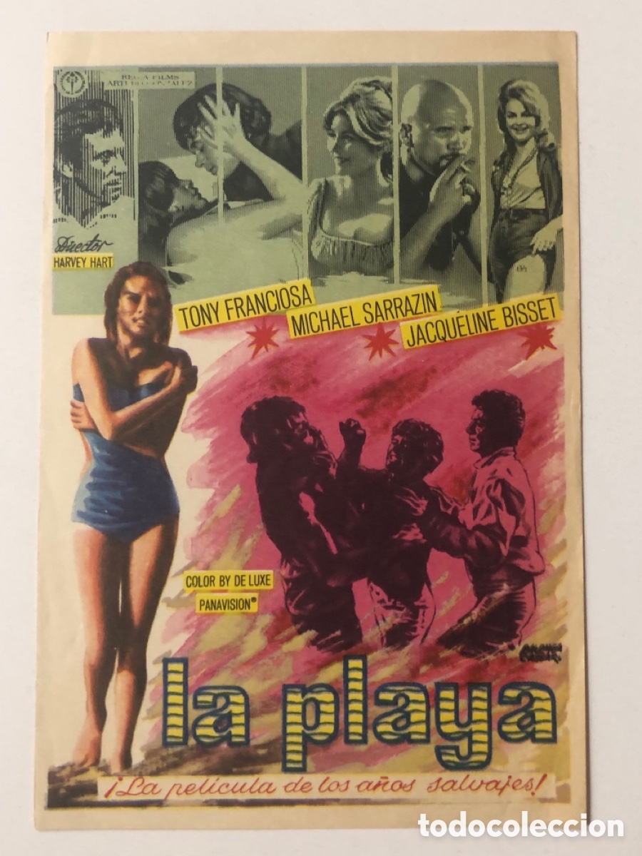 Cine: Programa la playa Tony franciosa A23 - Foto 1