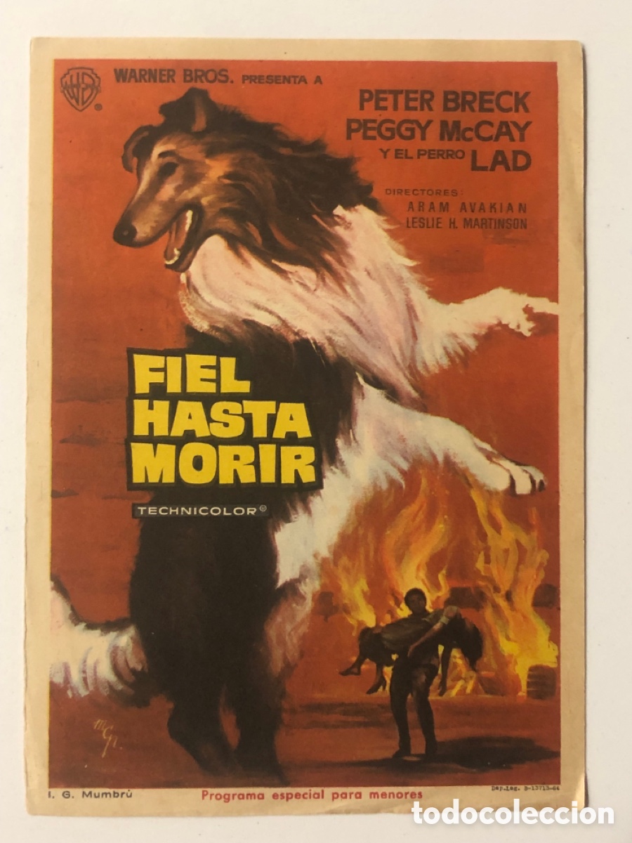 Cine: Programa fiel hasta morir peter Breck A22 - Foto 1