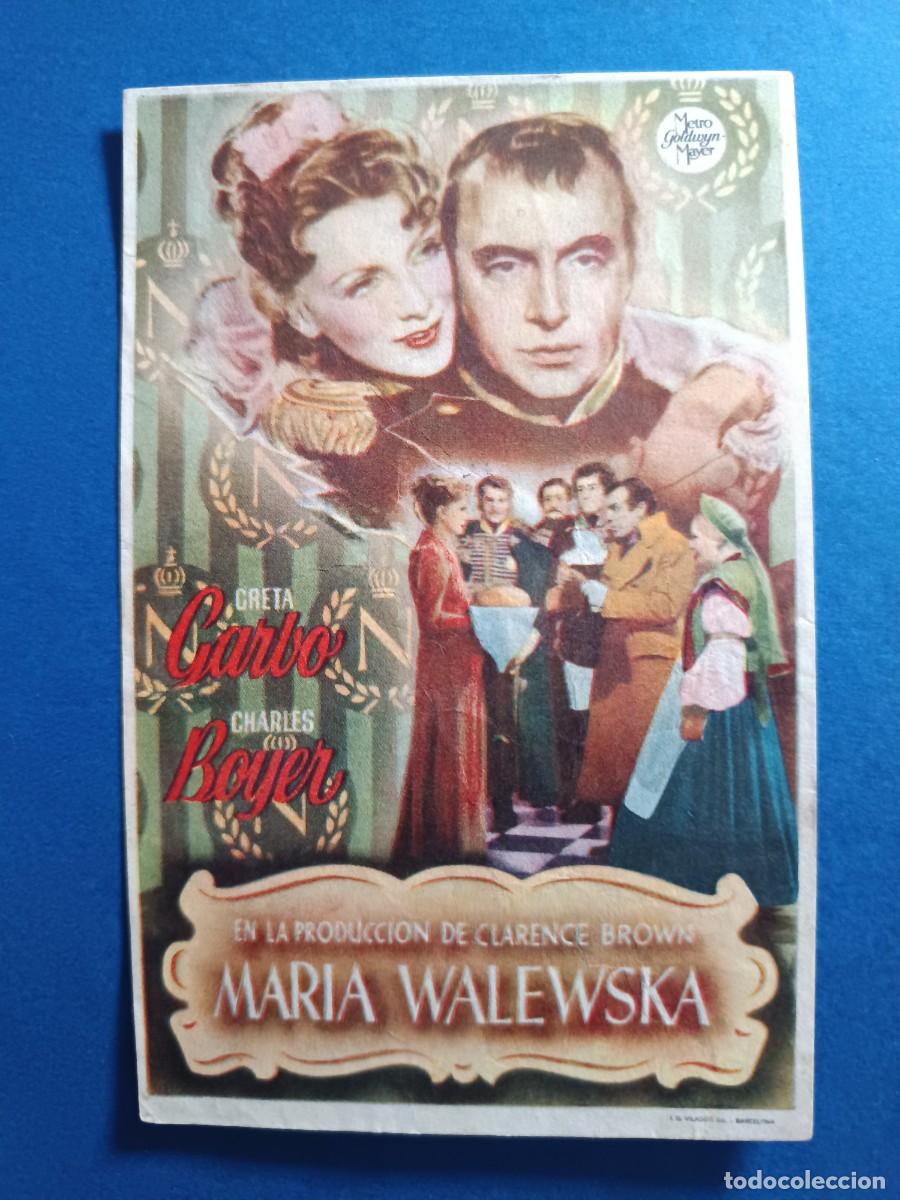 Cine: PROGRAMA DE CINE MARIA WALEWSKA - Foto 1