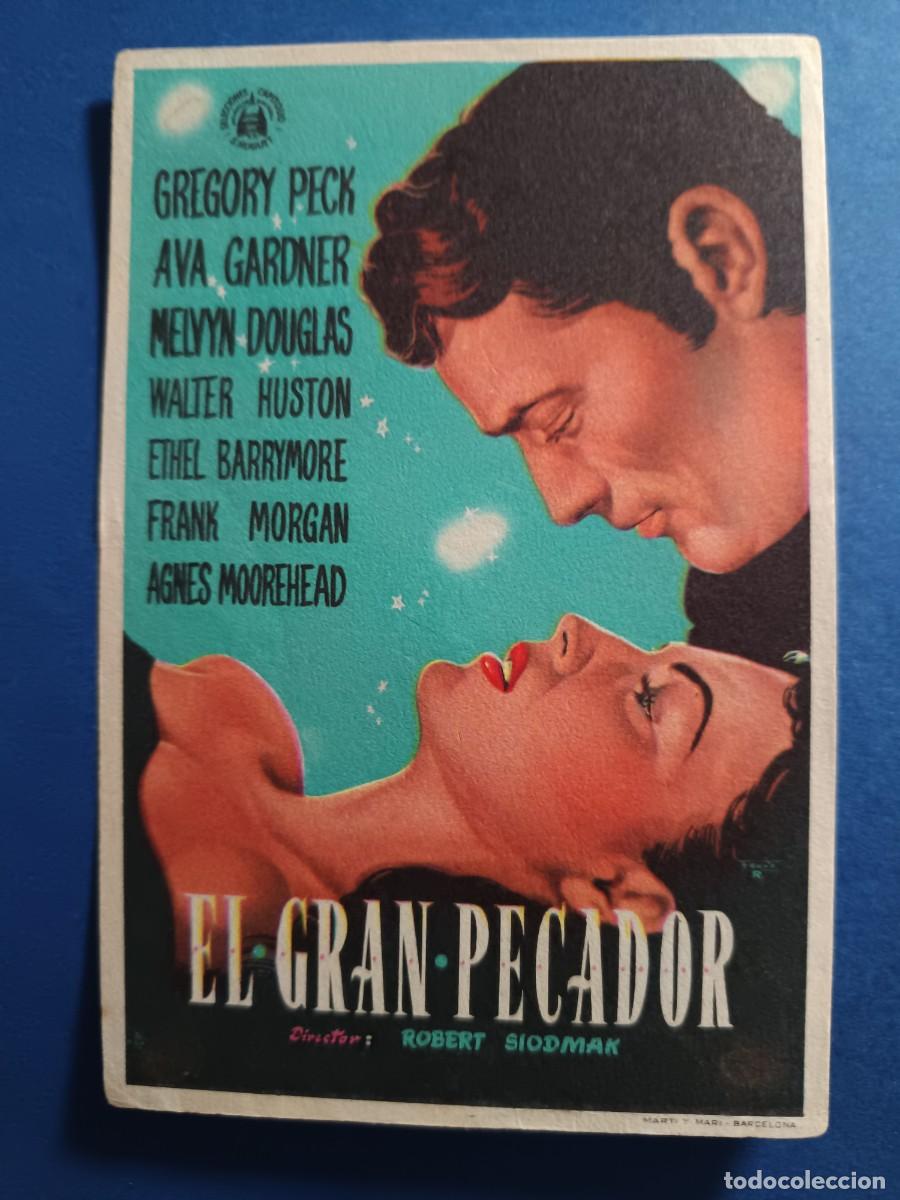 Cine: PROGRAMA DE CINE EL GRAN PECADOR - Foto 1
