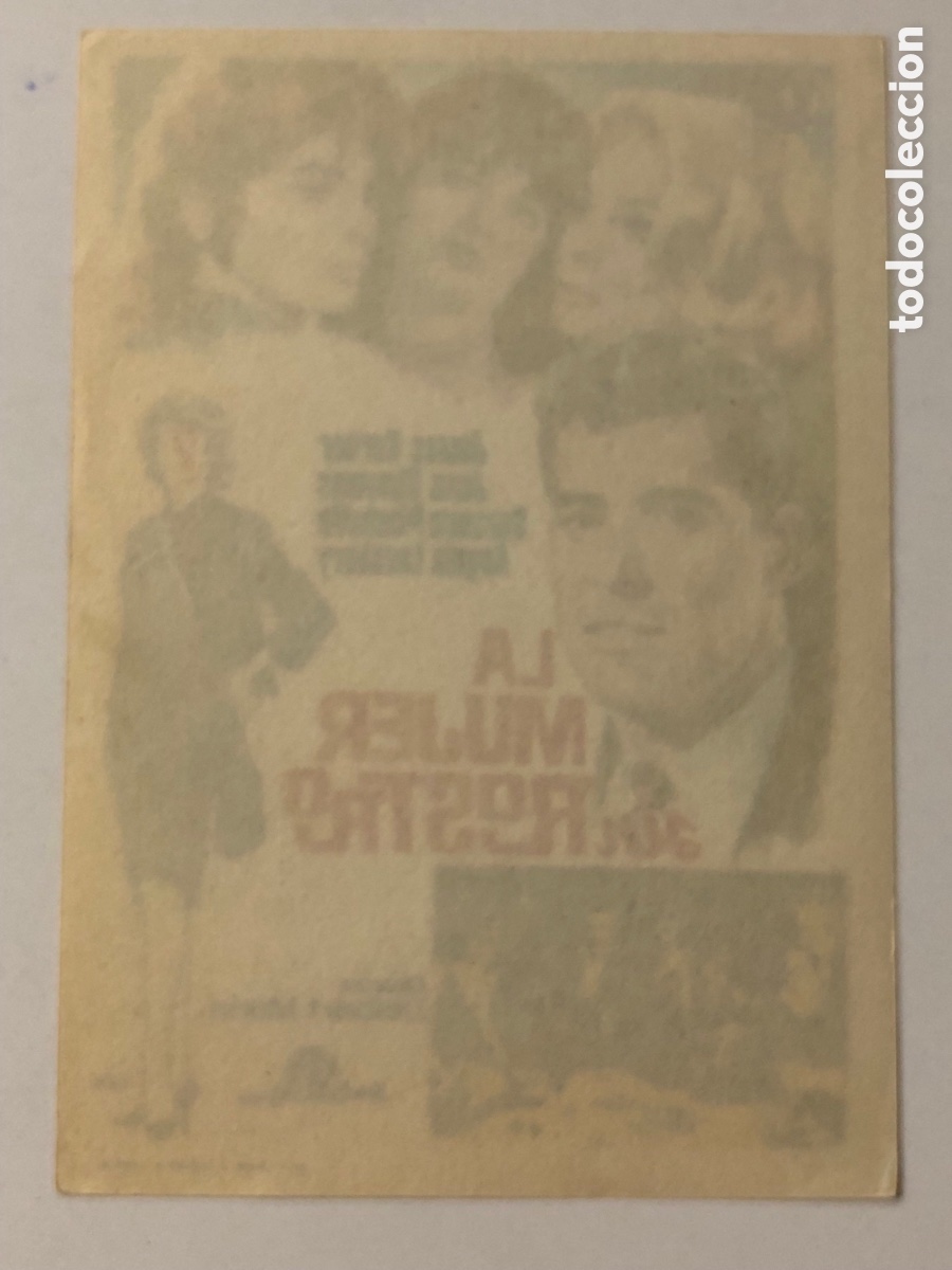 Cine: Programa la mujer sin rostro james Garner A22 - Foto 2