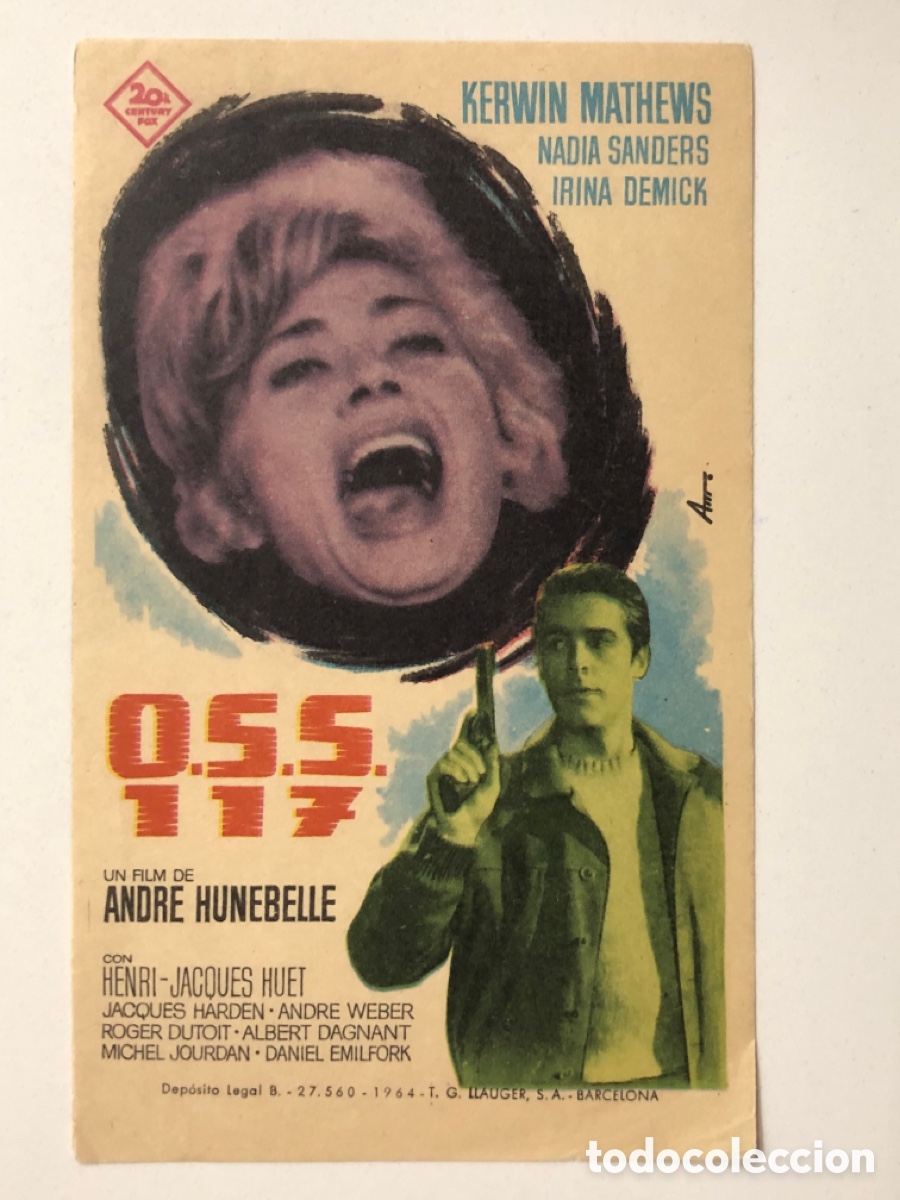 Cine: Programa O.S.S. 177 Kerwin Mathews A22 - Foto 1