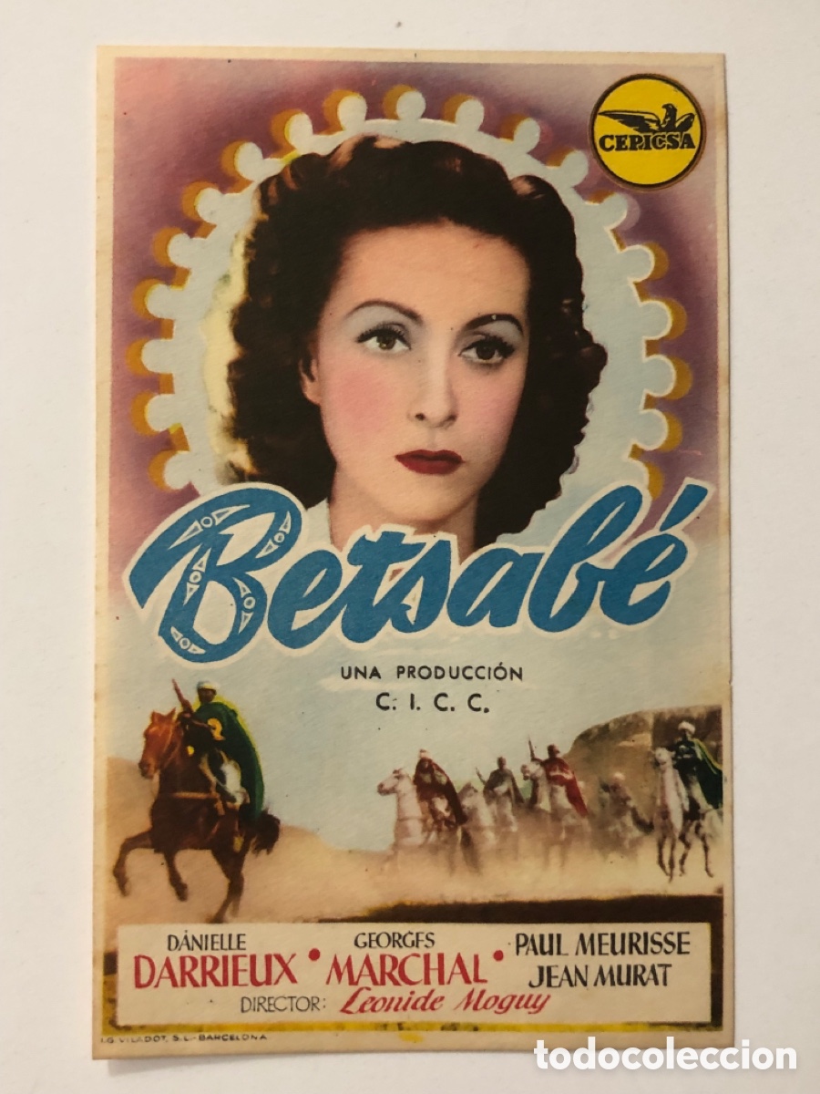 Cine: Programa Betsabe Danielle Darrieux A23 - Foto 1