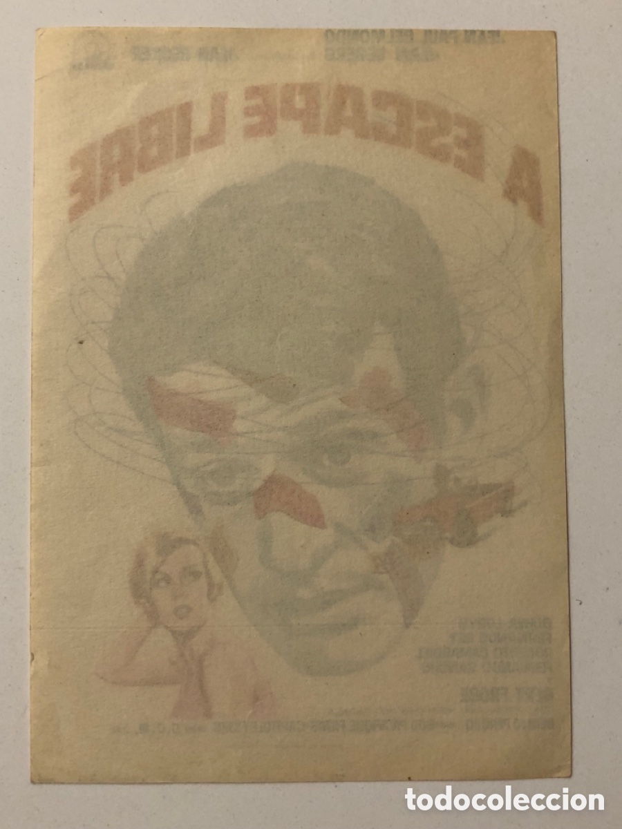 Cine: Programa a escape libre Jean paul Belmondo A23 - Foto 2