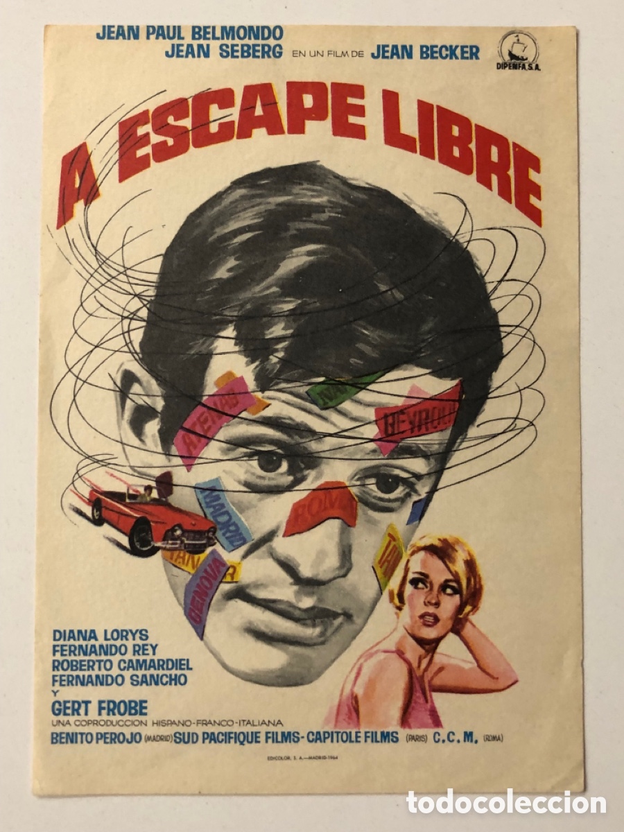Cine: Programa a escape libre Jean paul Belmondo A23 - Foto 1