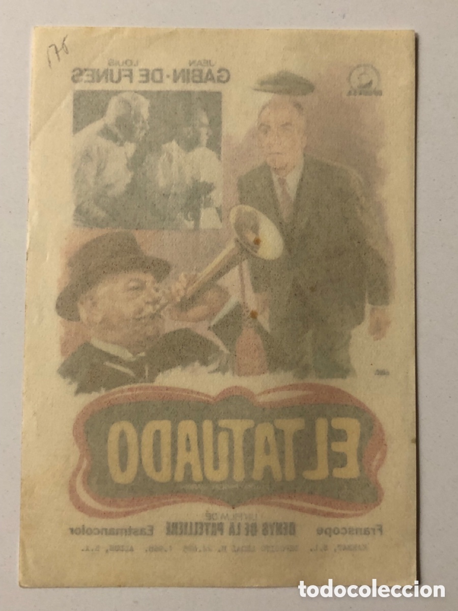 Cine: Programa el tatuado Jean Gabin A23 - Foto 2