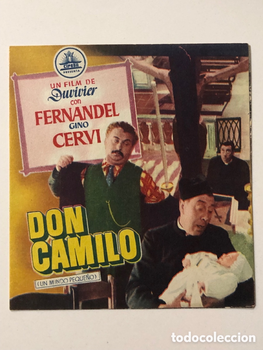 Cine: Programa Cifesa Don camilo Fernandel A23 - Foto 1