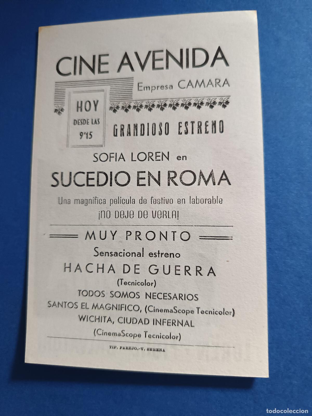 Cine: PROGRAMA DE CINE SUCEDIO EN ROMA - Foto 2
