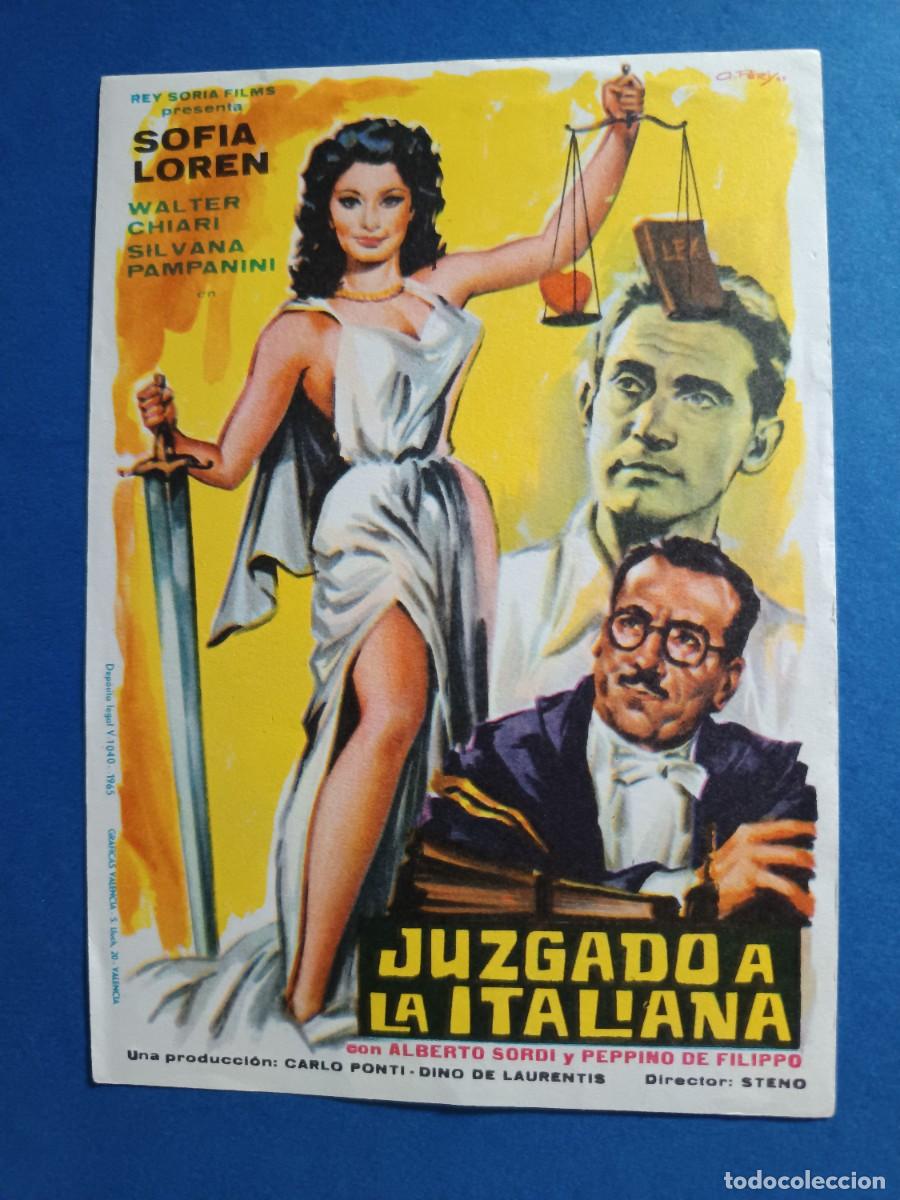 Cine: PROGRAMA DE CINE JUZGADO A LA ITALIANA - Foto 1