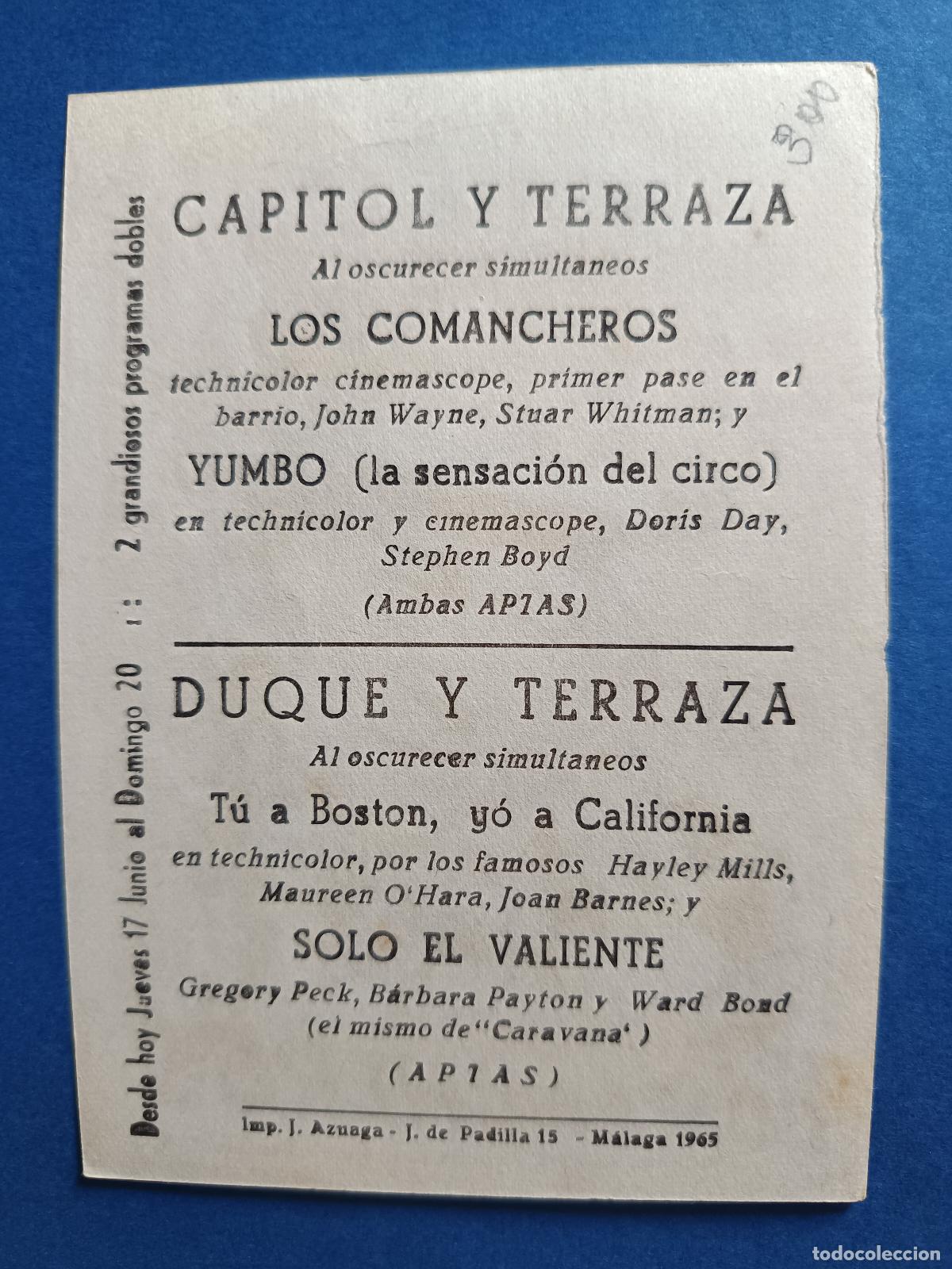 Cine: PROGRAMA DE CINE LOS COMANCHEROS - Foto 2