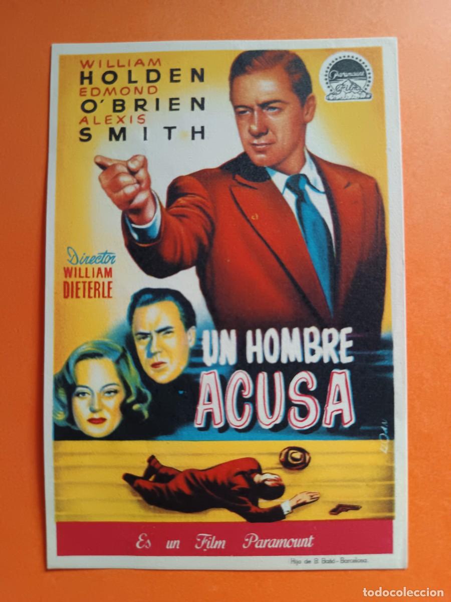 Cine: PROGRAMA DE CINE UN HOMBRE ACUSA - Foto 1