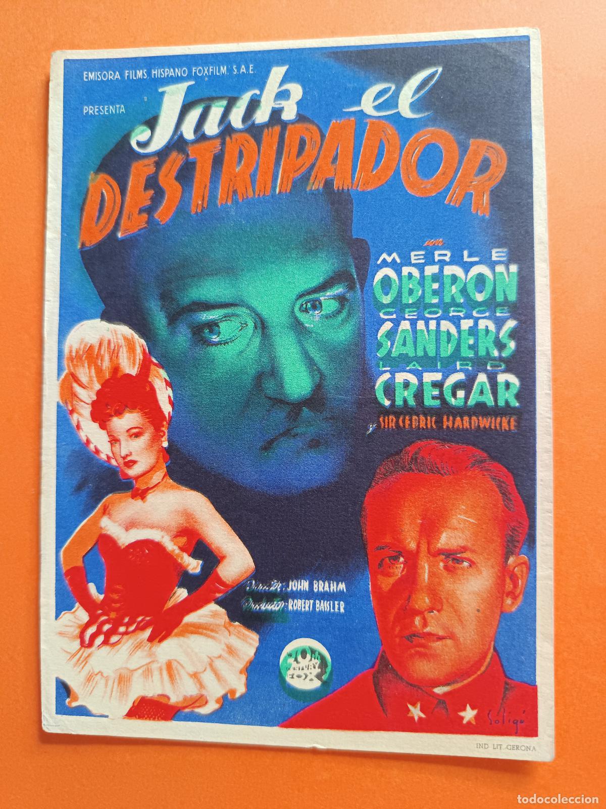 Cine: PROGRAMA DE CINE JACK EL DESTRIPADOR - Foto 1