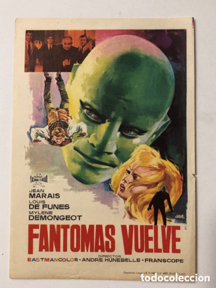 Cine: Programa fantomas vuelve Jean Marais A23 - Foto 1