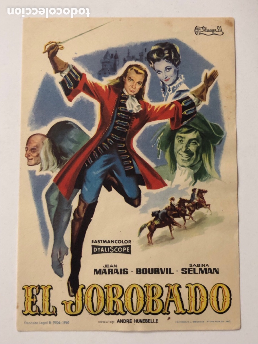 Cine: Programa el jorobado Jean Marais A23 - Foto 1