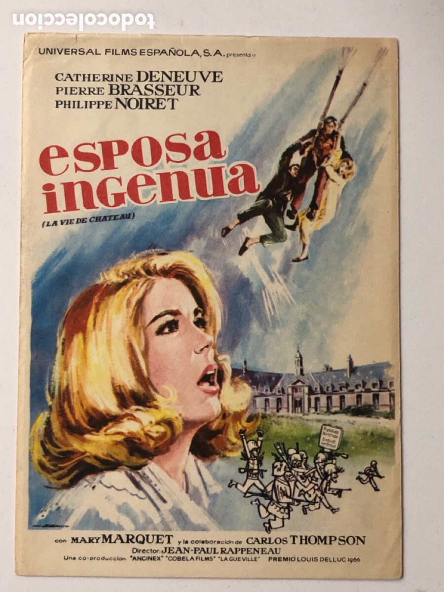 Cine: Programa esposa ingenua Catherine Deneuve A23G1 - Foto 1