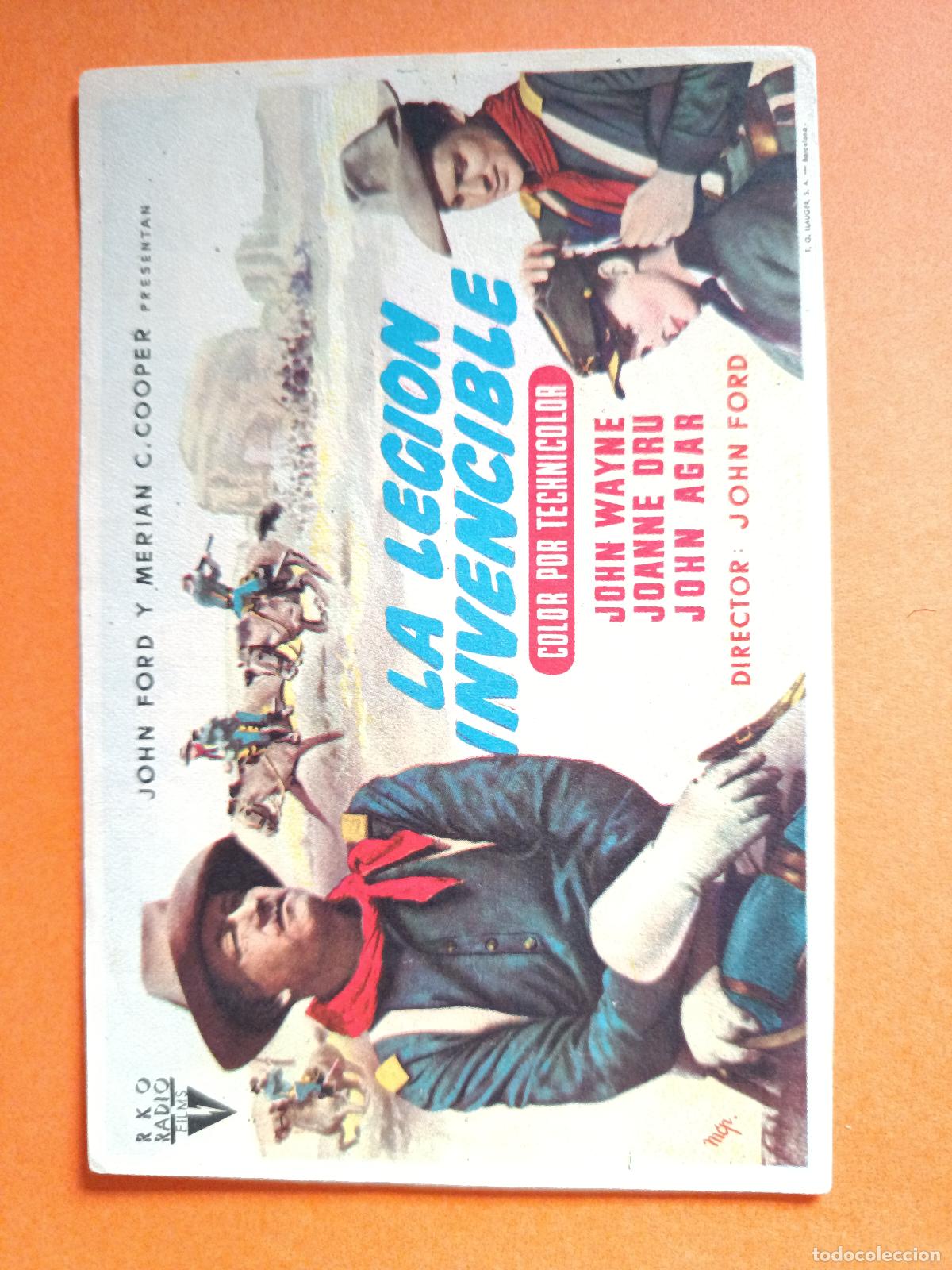 Cine: PROGRAMA DE CINE LA LEGION INVENCIBLE - Foto 1