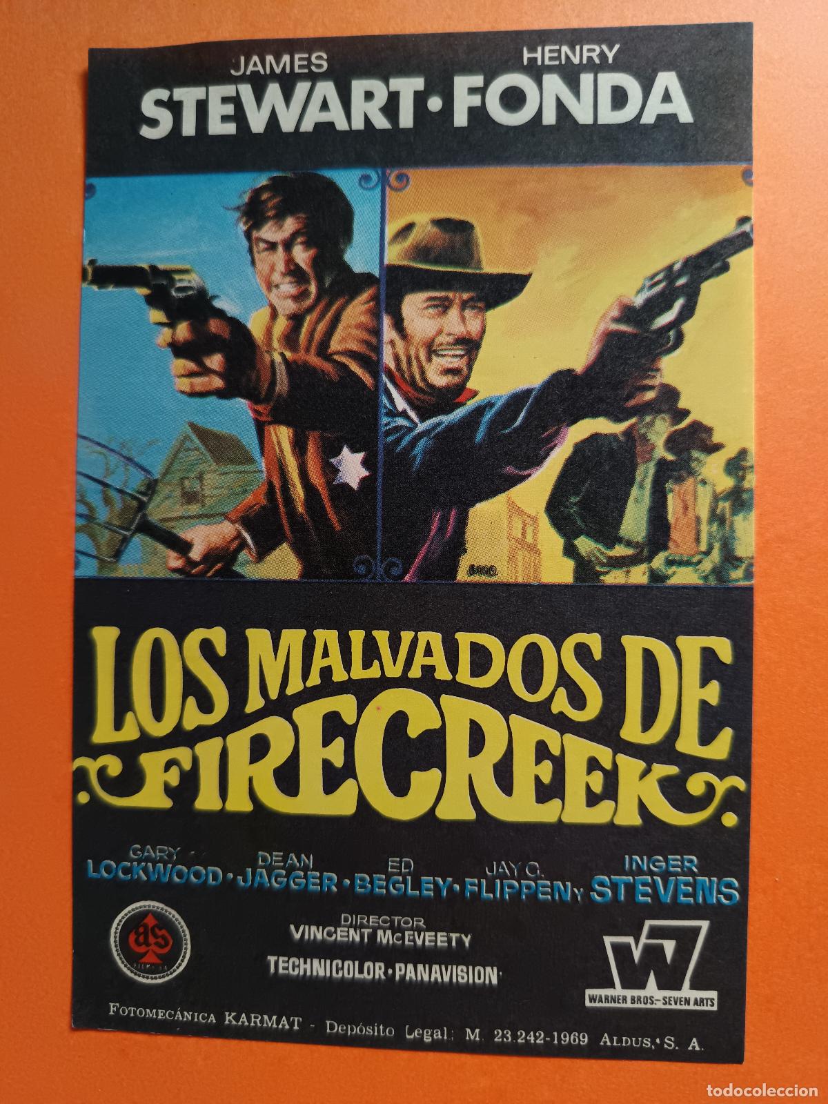 Cine: PROGRAMA DE CINE LOS MALVADOS DE FIRECREEK - Foto 1