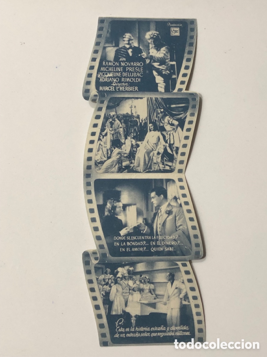 Cine: Programa troquelado la comedia de la felicidad Michel Simon A23 - Foto 2