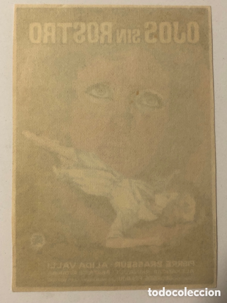 Cine: Programa ojos sin rostro Pierre Brasseur A23 - Foto 2