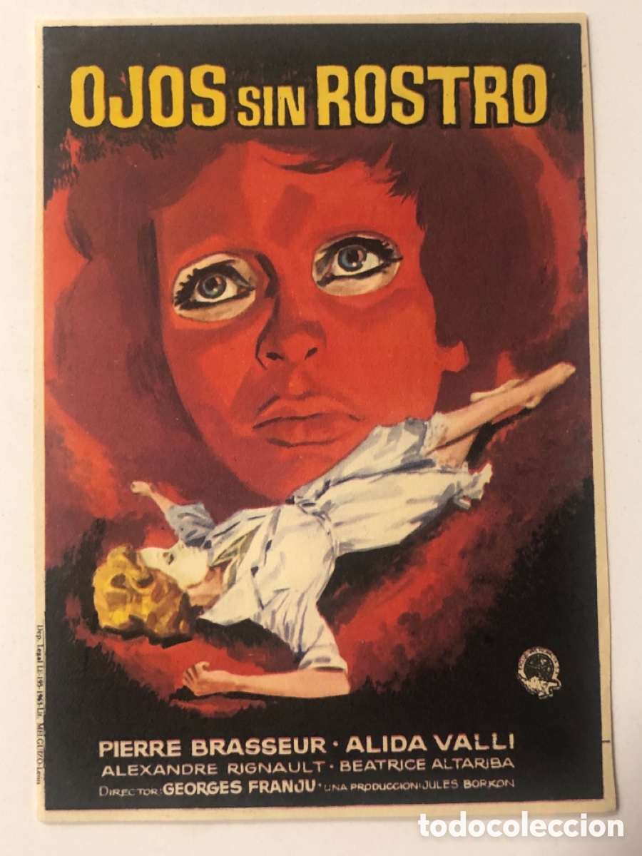 Cine: Programa ojos sin rostro Pierre Brasseur A23 - Foto 1