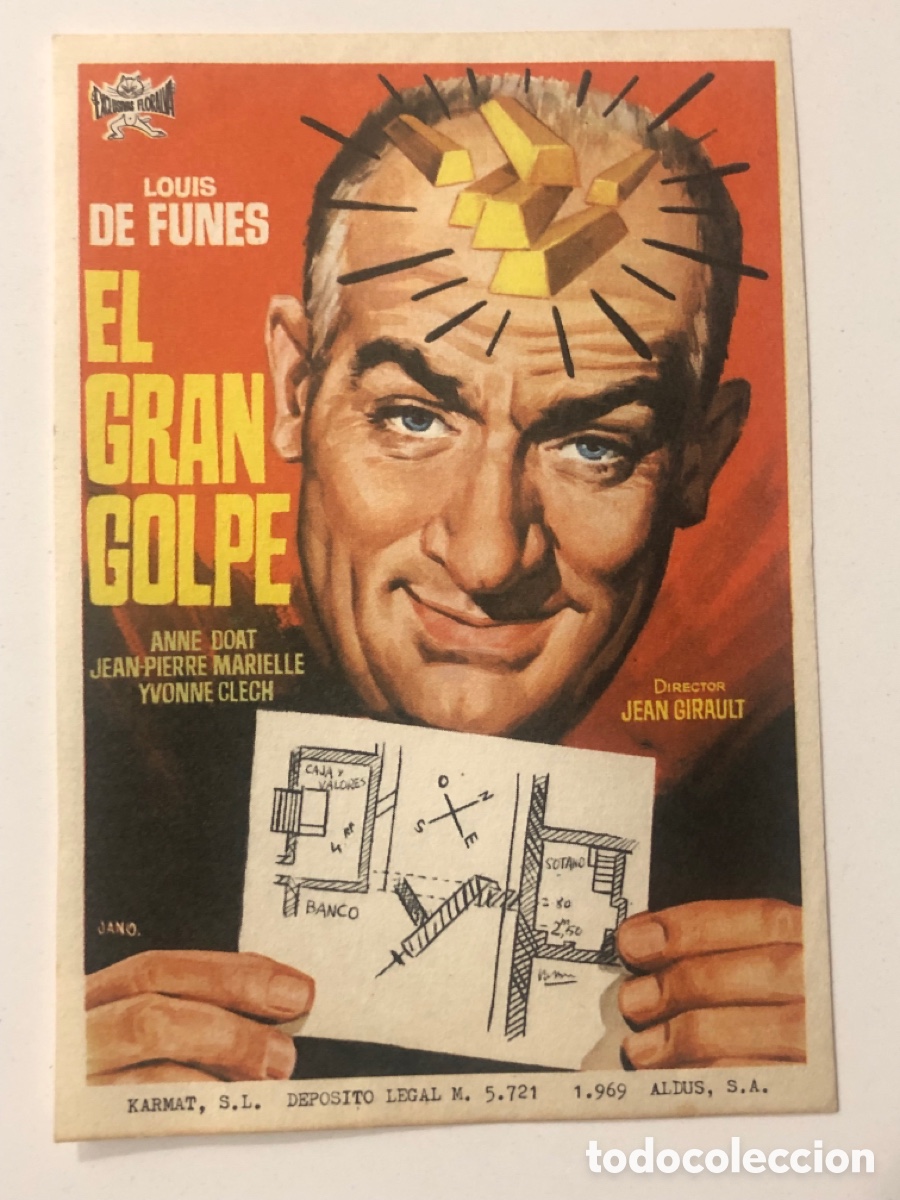 Cine: Programa el gran golpe Louis de Funes A23 - Foto 1
