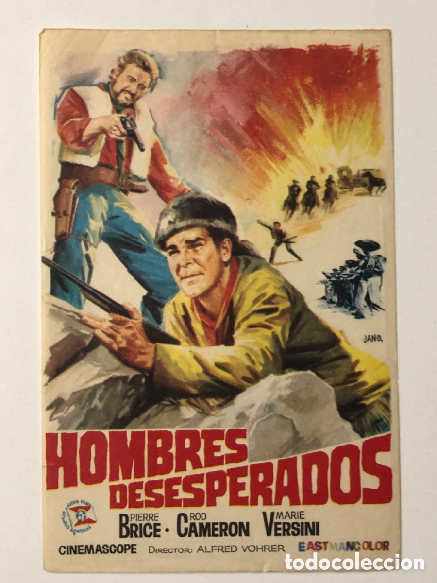 Cine: Programa hombres desesperados Pierre Brice A23 - Foto 1