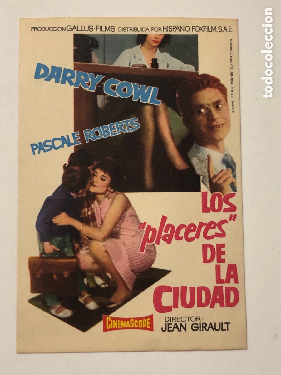 Cine: Programa los placeees de la ciudad Darry Cowl A23 - Foto 1