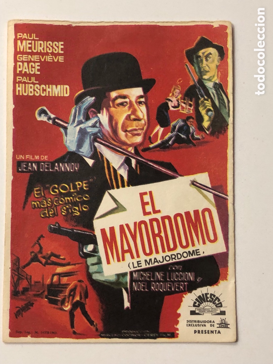 Cine: Programa Paul Meurisse con publicidad A23 - Foto 1