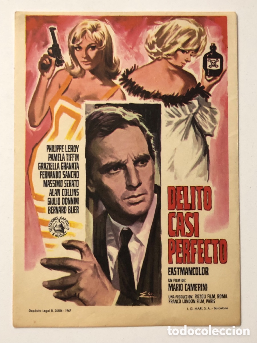 Cine: Programa delito casi perfecto philippe Leroy A23 - Foto 1