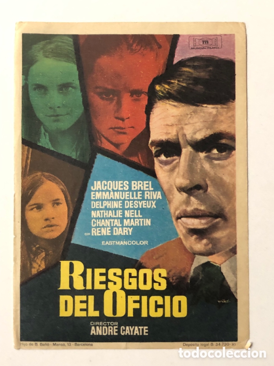 Cine: Programa riesgos del oficio Jacques Brel A23 - Foto 1