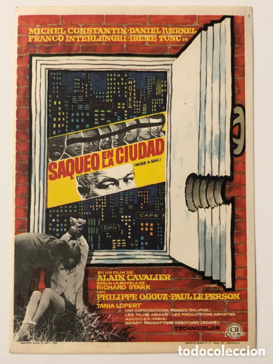 Cine: Programa saqueo en la ciudad Michel Constantin A23 - Foto 1