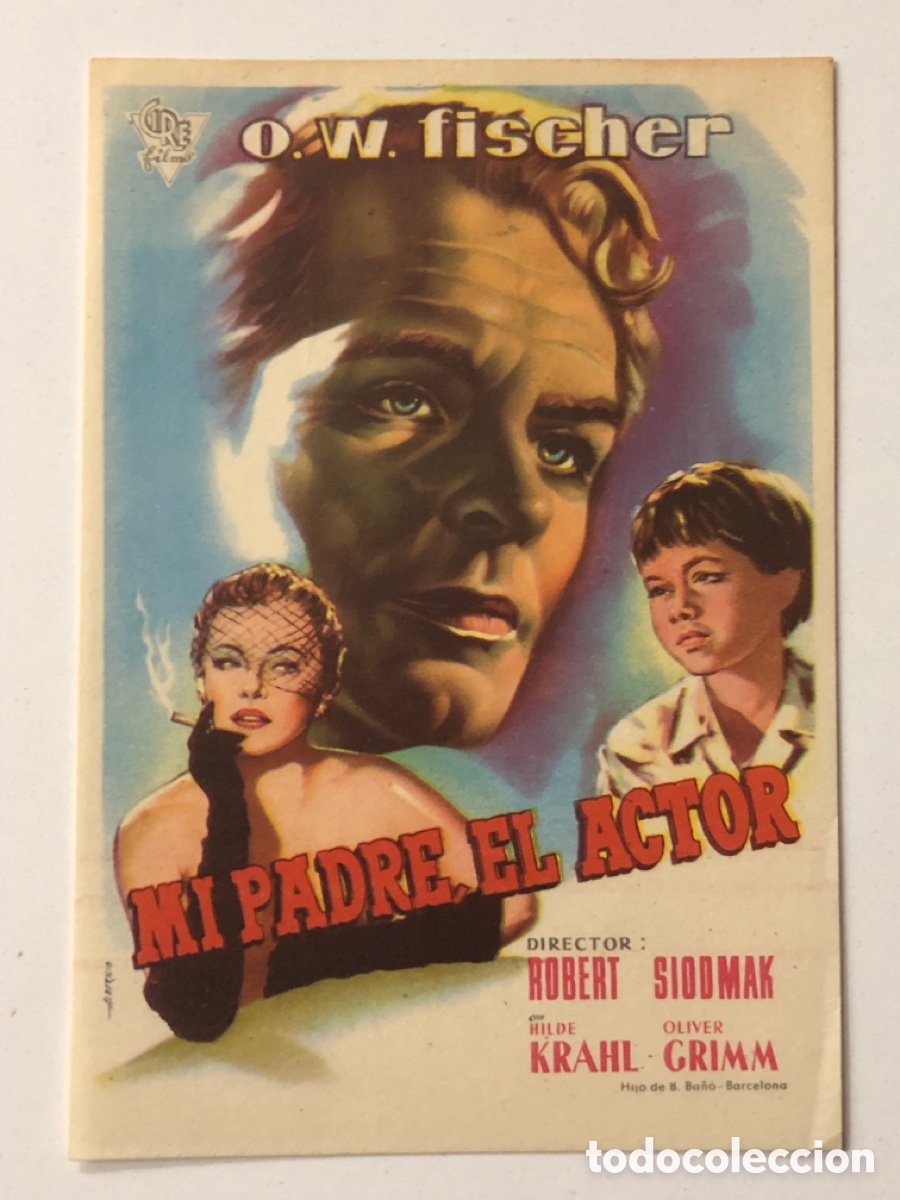 Cine: Programa mi padre el actor O W Fisher A23 - Foto 1