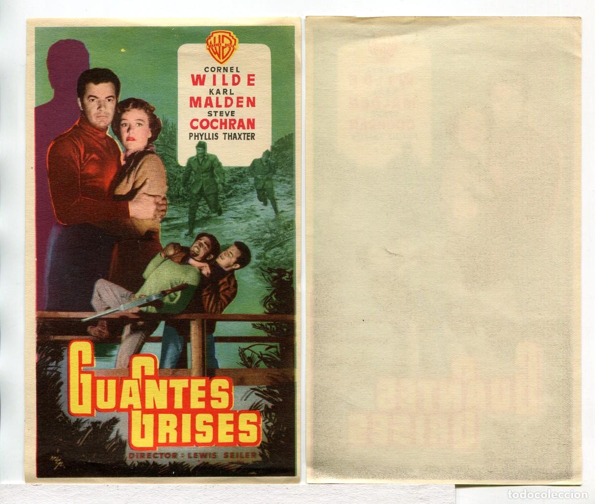 Cine: GUANTES GRISES, con Cornel Wilde. - Foto 1