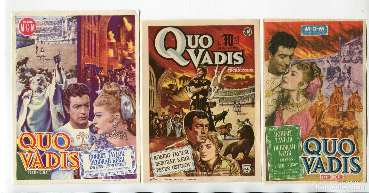 Cine: QUO VADIS, con Robert Taylor. - Foto 1