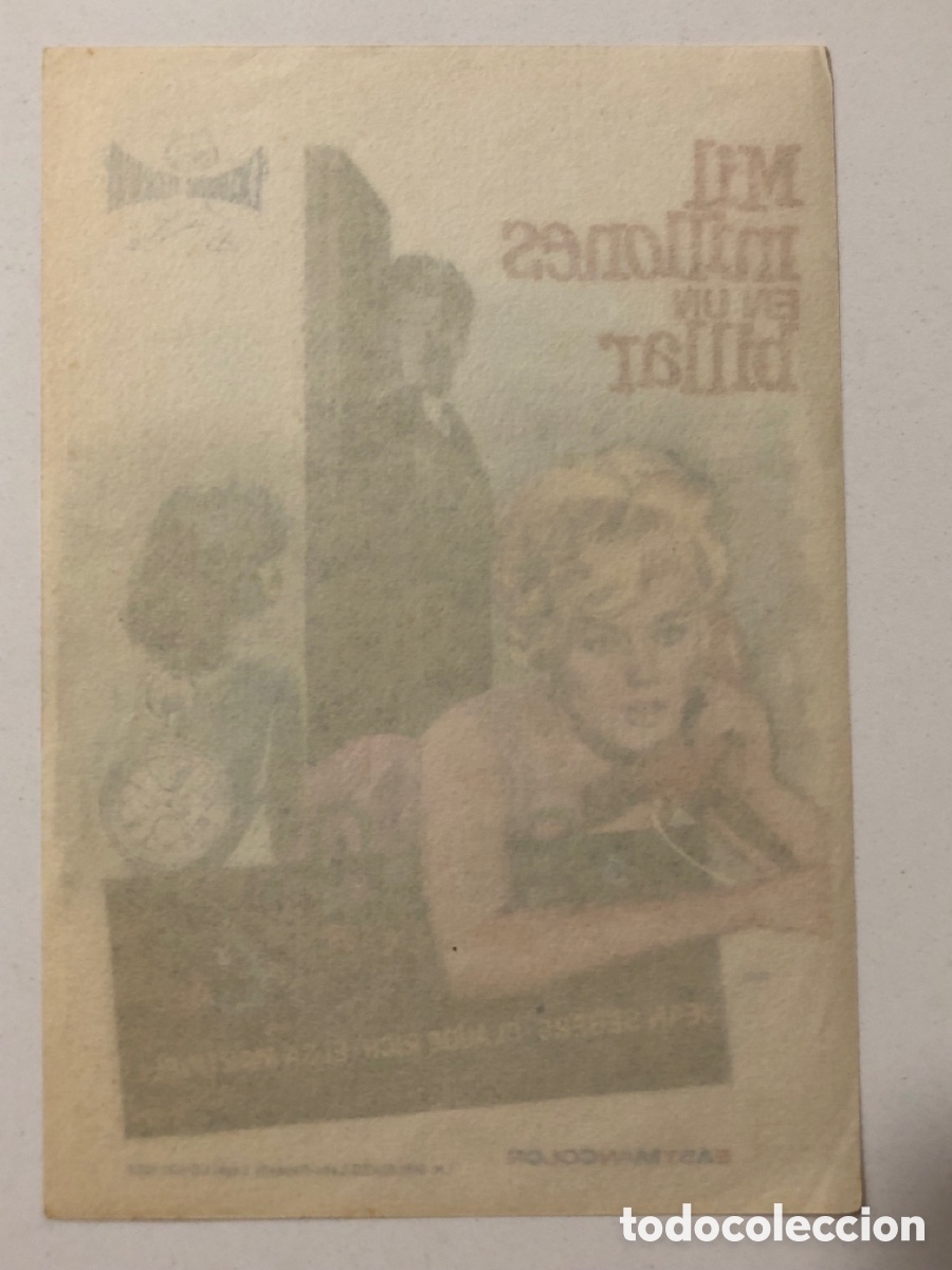 Cine: Programa mil millones en un billar Jean Seberg A23 - Foto 2