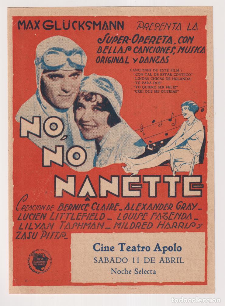 Cine: No, no Nanette. Facs&iacute;mil? - Foto 1
